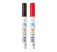 MCAOAL 2 / 3Pcs Monument Paint Pen Sunproof Waterproof Stone Marker Pen for Writing Coloring on Tombstones Monuments Restoration Tombstone Improve