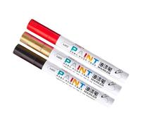 MCAOAL 2 / 3Pcs Monument Paint Pen Sunproof Waterproof Stone Marker Pen for Writing Coloring on Tombstones Monuments Restoration Tombstone Improve
