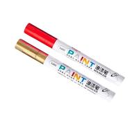 MCAOAL 2 / 3Pcs Monument Paint Pen Sunproof Waterproof Stone Marker Pen for Writing Coloring on Tombstones Monuments Restoration Tombstone Improve