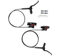 MCAOAL 2. High-Performance Hydraulic Disc Brakes: Corrosion-Resistant Quiet for Road & Leisure Bicycles Aluminum Alloys Brake Lever