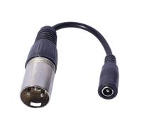 MCAOAL 22AWG 5.5x2.1mm Female Adapter Cable Extender Line DC5521 Convert To Multiple Plugs For Electronics Black