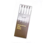 MCAOAL 5 / 7Pcs Professional Art Markers Needle/Brush Tip Waterproof Fine Liner Pen for Art Illustrations Architectural Drawing Night Design Drawing Markers
