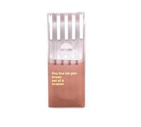 MCAOAL 5 / 7Pcs Professional Art Markers Needle/Brush Tip Waterproof Fine Liner Pen for Art Illustrations Architectural Drawing Night Design Drawing Markers