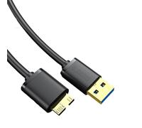 MCAOAL 50/100cm USB3.0 To Microed B Data Cable Durability For Seamlessly Connection To External Hard Drives External Hard Drive Cable