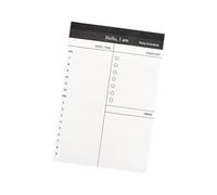 MCAOAL 5Pcs Pocket Size Paper Notepads 50Sheets Each Business Memo Pad for Daily Scheduling Business Project Documentation Meeting Record Pad