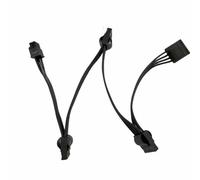 MCAOAL 6Pin To 4 Port 4Pin Adapter Cable Power Unit Extension Cable For Desktop Assembly And Servers Maintenance Electronic Connector