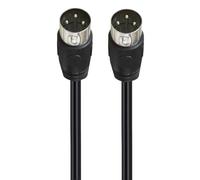 MCAOAL Big DIN 3Pin MAle Male Video Cable For Auditory And Video Connection AC220V 16A Power Supply Security Equipment Cord