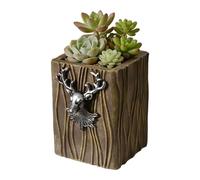 MCAOAL Cartoon Lovely Fleshy Flowerpots Desktop Display Potted Container Decoration Gift Balcony Plant Creativity Modern Nordics Planter