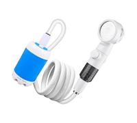MCAOAL Compacts Portables Shower Pumps Detachable Hose Carrying Bag 4000mAh Battery For Dormitory Travel And Pet Cleaning High Flows Portables Shower