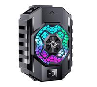 MCAOAL Cooling Fan 2 Speed Adjustable Low Noise Heatsink For Phone Portable Cooling Fan With Light Adjustable Clamp