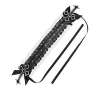 MCAOAL Dark Outsider Studded Trim Headpiece for Halloween Costuming Parties Adults Kids Dark Aesthetic Hairband
