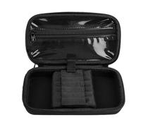 MCAOAL Darts Case Darts Bag Portable Shafts Black Carrying Storage Indoor Games Multifunctional Storage Bag