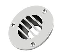 MCAOAL Duties 316 Stainless Steel Boat Deck Scupper Marine Grade Deck Drain Outlet with Antislip Surfaces for Marine Use Drain Outlet