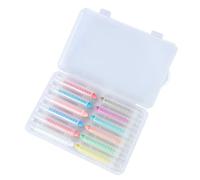 MCAOAL Educational Dusts Frees Chalk Pack Colorful Color and Clean Wipe Design Washable Chalk Set for School Presentations Dusts Frees Pack