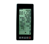 MCAOAL Fitness Bike Speedometer Heart Rate Monitor Exercise Equipment Console With Time Speed Distance Calorie Tracking Multifunctional Cycling Computer Display