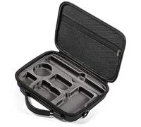 MCAOAL For Action 5 4 3 Carrying Case Portable Storage Bag Secure Compartment Shoulder Straps Shockproof Handheld Bag Camera Case