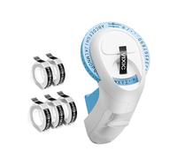 MCAOAL Handheld E975 Label Printer, Creative Embossing Tool for Organizing Dates, Names & Supplies Labelling Device