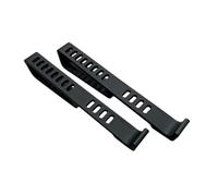 MCAOAL Laptop Stand Pair for Desk Use, Split Notebook Stands in 3D Printed Build for Home Desk and Study Tables Split Laptop Stand Notebook Pair Portable Holder Compact Lift Home Dorm Angled