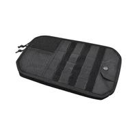 MCAOAL Multifunctional Visors Holder Webbing Storage 2 Elastic Belt Large File Pocket Universals Mounting Car Visors Organizer With Pen Belt