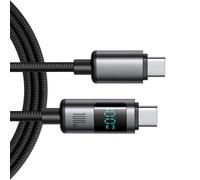 MCAOAL Nylon Braided USB C Cable 100W Fast Charging With Real Time Power Display Suitable For Various Phone Devices Use Fast Charging USB C Cable