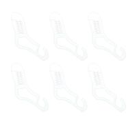 MCAOAL of 6 Wooden Knitting Blockers for Craft Enthusiasts Creating and Exhibiting Socks Display Tool Sock Display Tools