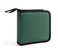 MCAOAL Oxford Cloth 40-Tablet CDs Capacity Auto Disc Holder Water Resistant and Wear Resistant for Quickly Access During Drive CDs Wallet
