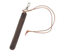 MCAOAL Pen Pouches Fountain Sleeve PU Leather Holder Bag Case Leather Fountain Protective Covers Protector Leather Pen Protector Covers