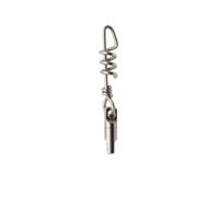 MCAOAL Resistant Stainless Steel Fishing Swivels Fishing Fastener Hardware for Saltwater and Freshwater Use Hardware Clip