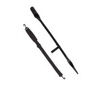 MCAOAL Shoulder Belt Poles Carrying Strap Portable Fishing Rod Holder Belt Casting Rod Carriers 58-130cm Adjustable Neoprene Fishing Accessories
