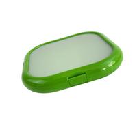 MCAOAL Silic1 Food Storage Container with PP Frame, 7.87in Square Produce Box for Kitchen, Fridge, Lunch, Picnic Daily Use