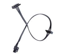 MCAOAL Small 4Pin/4Pin/Small 6Pin To Double 15Pin Hard Drives Power Cable Small 4P To Double Hard Drives Power Cable Replace Computer Assembly Connector