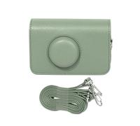 MCAOAL Solid Color Carrying Case with Adjustable Shoulder Strap PU Leather Case for H35 501F Retro Camera Bag Film Camera Cover