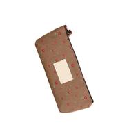 MCAOAL Student Pencil Bag Canvas Pencil Case Floral Pen Bag Pencils Box for Organizing School Supplies Floral Pencil Bag