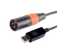 MCAOAL USB To DMX512 Adapter Cable For Stage Light Controllers And Dimmers For Various Systems 1.5m Long Distance Stability