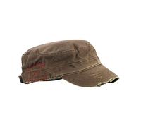 MCap BDU Inspired Low Profile Short Bill Adjustable Cap Hat, Brown, One Size