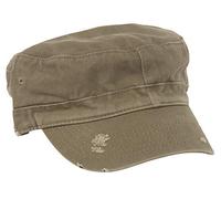 MCap BDU Inspired Low Profile Short Bill Adjustable Cap Hat, Olive, One Size