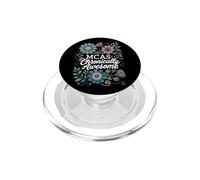 MCAS Chronically Awesome | Mast Cell Awareness Design PopSockets PopGrip for MagSafe