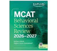 MCAT Behavioral Sciences Review 2026-2027 : Online + Book