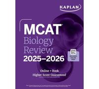 MCAT Biology Review 2025-2026: Online + Book (Kaplan Test Prep)