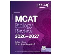 MCAT Biology Review 2026-2027: Online + Book (Kaplan Test Prep)