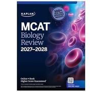 MCAT Biology Review 2027-2028: Online + Book (Kaplan Test Prep)