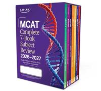 MCAT Complete 7-Book Subject Review 2026-2027, Set Includes Books, Online Prep,