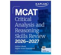 MCAT Critical Analysis and Reasoning Skills Review 2026-2027 : Online + Book