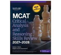 MCAT Critical Analysis and Reasoning Skills Review 2027-2028 : Online + Book