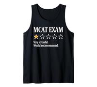 MCAT exam Funny pre Medical Student Tank Top