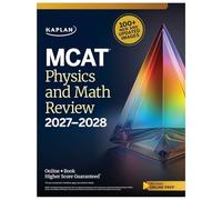 MCAT Physics and Math Review 2027-2028 (Kaplan Test Prep)