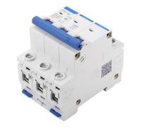MCB, AC 400V 6/10/16/20A Practical Mini Circuit Breaker, Stable DZ47-63 for Dc Systems Combiner Box(10a)
