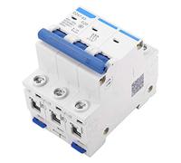 MCB, AC 400V 6/10/16/20A Practical Mini Circuit Breaker, Stable DZ47-63 for Dc Systems Combiner Box(20a)