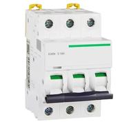 MCB Air Switch IC65N 1/2/3/4P Miniature Circuit Breaker C/D Curve Household 2/3/10/16/20/32/40/50/60/63a AC(4P,40A)