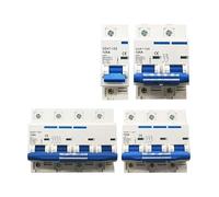 MCB Circuit Breaker with Short Circuit/Overload Protection Transparent Case Air Circuit Breaker 690V AC 63A 80A 100A 125A IDGTTLDF(4P,100A)
